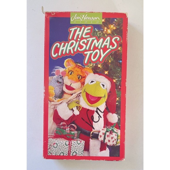 The Christmas Toy VHS 1993 Jim Henson Kermit Muppets Rugby the Tiger Balthazar - Picture 1 of 4